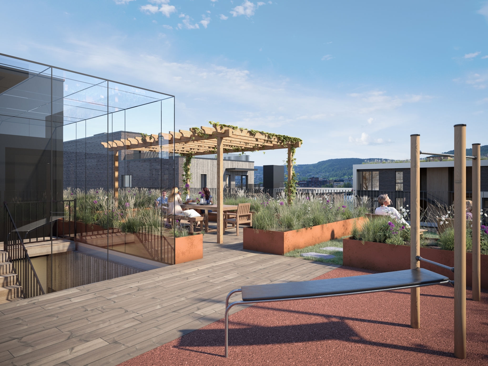 2316 2 Eksteriør Takterasse D 02